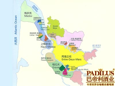 法国波尔多葡萄酒产区（Bordeaux）