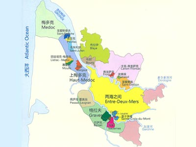 波尔多葡萄酒产区（Bordeaux）