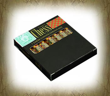 国际象棋高朗拿夏班劳2000纸盒装雪茄（Chess Corona Habano2000 Paperpack）